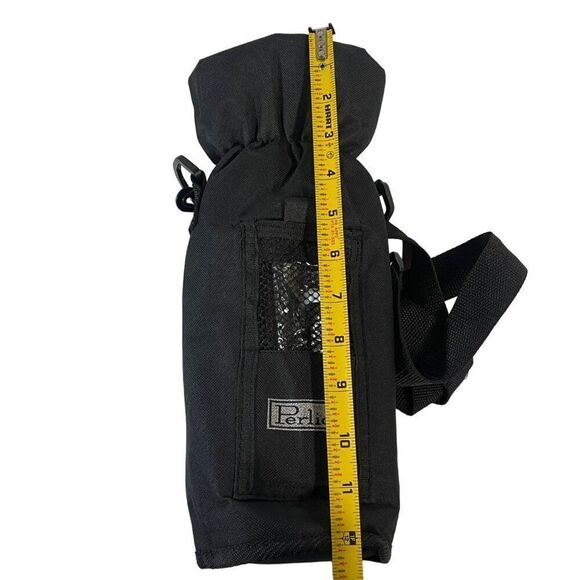 Perlick Insulated Wine Bottle Carrier Bag W/ Strap Corkscrew Set New Gift Black - Picture 5 of 6